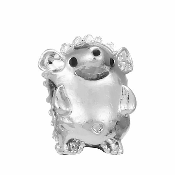Alloy Loose Beads Accessories Cartoon Totem Original Design Electroplated Diy Bracelet