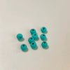 Alloy Loose Beads For Diy Jewelry Accessories Round Solid Color Baked Varnish Treated