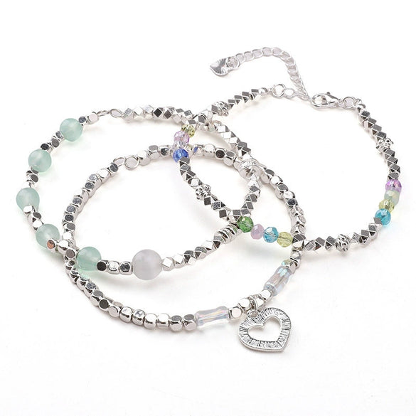 Alloy Loose Beads Spacer Beads Wheel Beads Square Beads Handmade Diy Bracelet Necklace Semifinished Electroplated Accessories