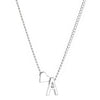 Alloy Love Drops Bells Letters Peach Heart Pendant Necklace Bracelet 2 Piece Set Electroplated Jewelry