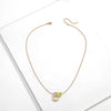 Alloy Love Pendant Necklace With Oil Drop Design And Heart Shape For Women