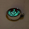 Alloy Luminous Dripping Oil Geometric Brooch Badge For Women Accessories For Clothes Hats Backpack