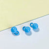 Alloy Macaron Color Solid Color Round Bead Pendant Mobile Phone Chain Key Chain Jewelry Accessories With Baking Paint