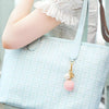 Alloy Macaron Pattern Luggage Charms Bag Pendant Retro Elegant Simple Cute Electroplating