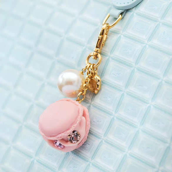 Alloy Macaron Pattern Luggage Charms Bag Pendant Retro Elegant Simple Cute Electroplating