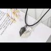 Alloy Magnetic Love Splicing Clavicle Chain Couple Necklace With Heart Pattern And Electroplating Treatment