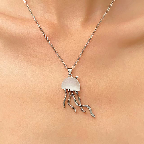 Alloy Marine Life Animal Style Earrings And Necklace With Electroplating