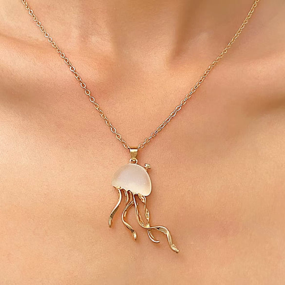 Alloy Marine Life Animal Style Earrings And Necklace With Electroplating