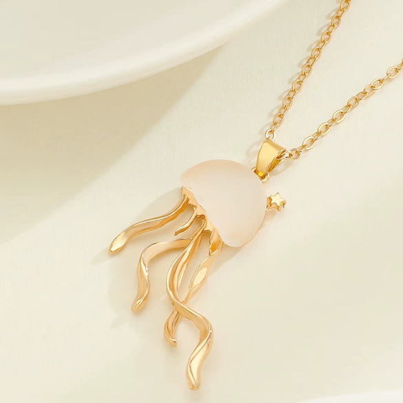 Alloy Marine Life Animal Style Earrings And Necklace With Electroplating