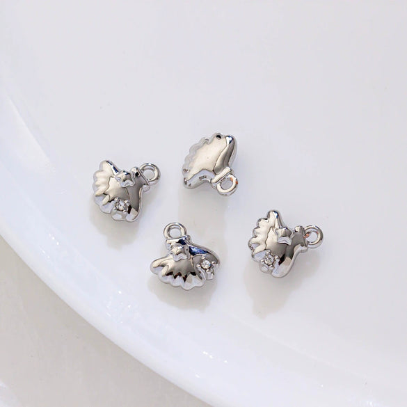 Alloy Marine Life Hippocampus Octopus Conch Electroplated Pendant Jewelry Accessories