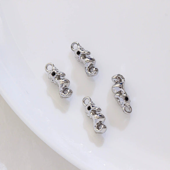 Alloy Marine Life Hippocampus Octopus Conch Electroplated Pendant Jewelry Accessories
