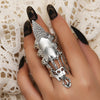 Alloy Men's And Women's Fashion Scorpion And Skull Knuckle Bendable Ring With Electroplating And Animal Zodiac Pattern