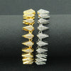Alloy Men's Hiphop Style Geometric Diamond Stitching Bracelet Jewelry