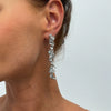 Alloy Metal Geometric Irregular Fold Clavicle Necklace With Electroplating