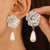 Alloy Metal Geometric Style Electroplated Women's Earrings