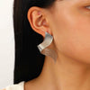 Alloy Metal Geometric Style Electroplated Women's Earrings