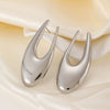 Alloy Metal Geometric Style Electroplated Women's Earrings