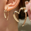 Alloy Metal Geometric Style Electroplated Women's Earrings