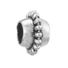 Alloy Metal Totem Pattern Round Beads Electroplated Crown Bracelet Jewelry Accessories
