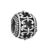 Alloy Metal Totem Pattern Round Beads Electroplated Crown Bracelet Jewelry Accessories