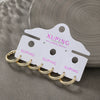 Alloy Microencrusted Zircon Electroplated Minimalist Geometric Earrings For Men