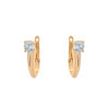 Alloy Micropaved Zircon Niche Design Electroplated Women's Earrings