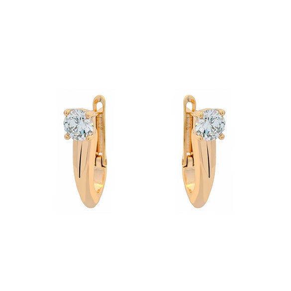 Alloy Micropaved Zircon Niche Design Electroplated Women's Earrings