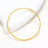 Alloy Minimalist Geometric Electroplated Bracelet For Women