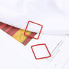 Alloy Minimalist Hollow Square Diy Handmade Jewelry Accessories Pendant Earrings With Baking Paint