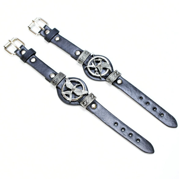 Alloy Mockingbird Literary Style Cartoon Characters Electroplated Unisex Bracelet