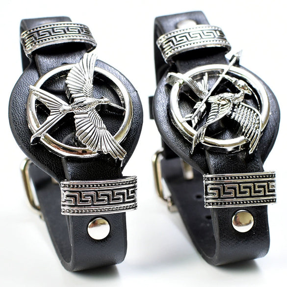 Alloy Mockingbird Literary Style Cartoon Characters Electroplated Unisex Bracelet