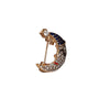 Alloy Moon Shaped Electroplated Minimalist Female Brooch