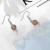 Alloy Mori Style Flower Elegant Pearl Pendant Earrings For Women