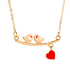 Alloy Multilayer Butterfly Personality Fashion Women's Necklace With Letters Numbers Text Pattern And Electroplating Design