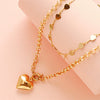 Alloy Multilayer Butterfly Personality Fashion Women's Necklace With Letters Numbers Text Pattern And Electroplating Design