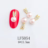 Alloy Nail Jewelry Diy Accessories Star Pink Face Beads With Cute Sweet Sweet Cool Ins Style Pure Desire Patterns Of Stars And Cartoon Cat Claw
