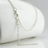 Alloy Natural Eternal Flower Three Dimensional Glass Ball Pendant Necklace With Geometric Original Design