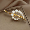 Alloy Natural Geometric Brooch Electroplated For Women