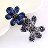 Alloy Natural Style Diamond Black Bow Hairpin Women's Hair Accessories