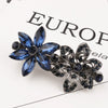 Alloy Natural Style Diamond Black Bow Hairpin Women's Hair Accessories