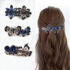 Alloy Natural Style Diamond Black Bow Hairpin Women's Hair Accessories