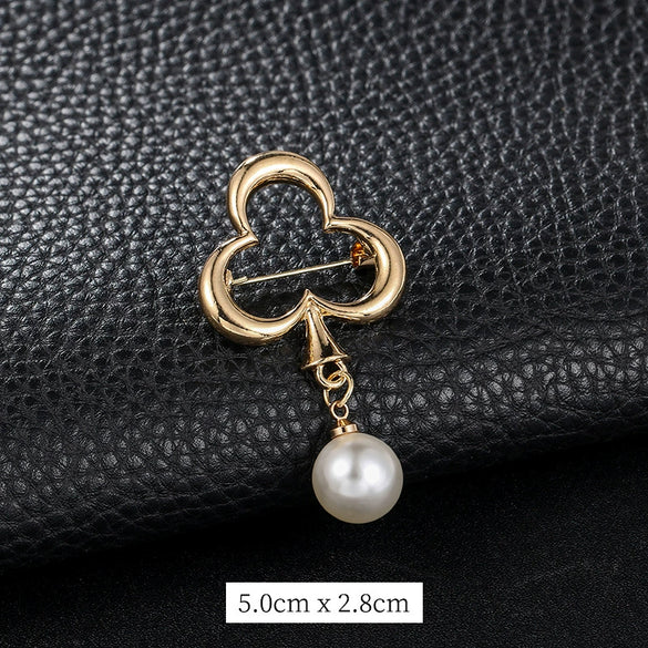 Alloy Natural Style Swan And Flower Brooch Buckle With Electroplating