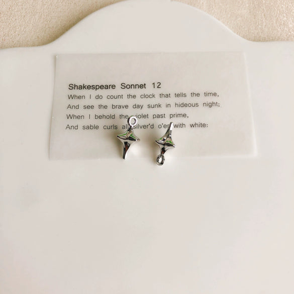 Alloy Niche Fashion Love Moon Star Pendant Necklace And Mobile Phone Chain Diy Accessories