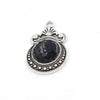 Alloy Ocean Moon Fish Scale Pendant Jewelry Accessories Electroplated With Round Pattern