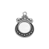 Alloy Ocean Moon Fish Scale Pendant Jewelry Accessories Electroplated With Round Pattern