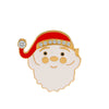 Alloy Oil Dripping Christmas Brooch With Festival Elements Like Santa Claus Tree Garland Snowman Bell
