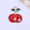 Alloy Oil Dripping Fruit Style Diy Handmade Jewelry Accessories Earrings Bracelet Necklace