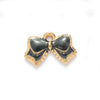 Alloy Oil Drop Bow Tie Pendant Jewelry Accessories For Earrings Hair Mobile Phone