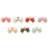 Alloy Oil Drop Bow Tie Pendant Jewelry Accessories For Earrings Hair Mobile Phone