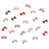 Alloy Oil Drop Bow Tie Pendant Jewelry Accessories For Earrings Hair Mobile Phone
